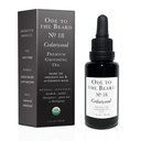 Vegan Mia - USDA huile de barbe parfumée biologique pour les hommes, huile 3-en-1 premium avec huile d'argan, jojoba et plus, pour la croissance et l'entretien de la barbe - Ode à l'huile de barbe de cèdre, 1 fl oz