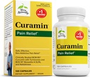 Terry naturellement Curamin - Supplément Curcumin pour la circulation et le soutien endorphine - Soutien pour le malaise occasionnel - Aide les muscles sains - 120 capsules