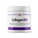 Arrêter de vieillir maintenant - Collagen360 avec l'acide hyaluronique - Collagen Peptides Poudre pour soutenir les cheveux, les ongles et la peau sains - aide à réduire l'apparence des lignes fines et des rides - Poudre 2.7 Onces