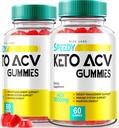 labs de taille - Speedy Extreme Keto Plus ACV Gummy pour la perte de poids avancée avec vinaigre de cidre de pomme supplément de 2000mg (120 Gummies)