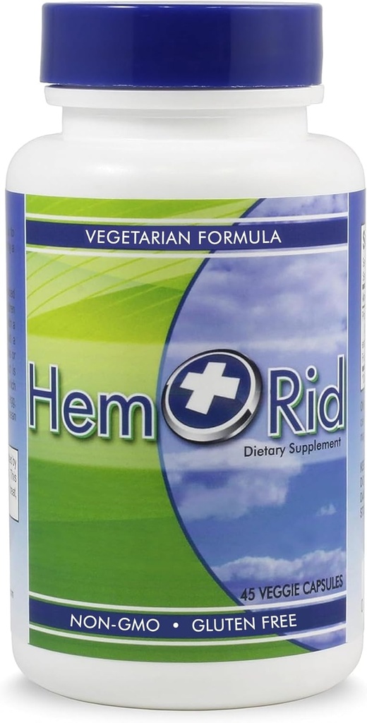 HemRid Meilleur supplément hémorroïde, réduire les démangeaisons, irritation, saignement, brûlure en 2-5 jours, ingrédients testés cliniquement fournir un soulagement rapide en 120 jours