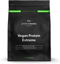 Protein Works - Vegan Protein Extreme | High Protein Powder | Plant Based Shake | Strawberries 'n' Cream | 2.20 Pounds