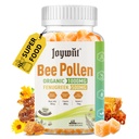Goumettes sans sucre, sans sucre 1000mg, avec/fenugrec, gelée royale, propolis, supplément bio de pollen d'abeille pour les femmes, riche en vitamine E, immunité et soins de la peau, 60 comtes