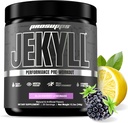 PROSUPPS Dr. Jekyll Performance Pre Workout Powder - Low-Stimulant Preworkout Supports Muscle Gain, Focus & Energy - Caffeine-Free Gym & Fitness Supplements (BlackBerry Lemonade, 30 Servings)