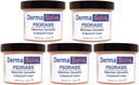 Dermasolve Psoriasis, dermatite séborrhéique et crème de pellicules préparée pour traiter la peau démangeaisons et prévenir de futurs éclats pour fournir un soulagement hydratant apaisant. (4,0 oz.) 5-Pack