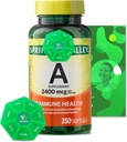 Supplément de vitamine A 2400 mcg, 250 softgels avec un ensemble de vitamines et minéraux exclusifs - A à Z - Meilleur guide de ligth et de printemps