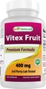 Meilleurs Naturals Vitex Chasteberry 400 mg 250 Capsules (paquet de 2)