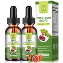 TMG Supplements 1000MG - Trimethylglycine Liquid Drops, Betaine High Absorption, Supports Methylation, Liver Wellness & Cognitive, Non-GMO, Vegan, Blood Orange Flavor, 2 Fl.Oz (2 Pack)