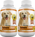 Incroyable curcuma pour chiens Curcumin animal antioxydant, élimine la douleur articulaire Inflammation, 120 Chews