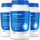 (3 Pack) Arthro MD+ Capsules, Support Arthro MD officiel, Formule tout naturel pour soutenir la flexibilité et la mobilité, Pills Premium pour des articulations saines, Arthro M D Review (180 Capsules)