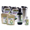 Purium Cleansing + Fitness Bundle - Inclut Power Shake (Apple Berry), Apothe-Cherry, Super Amino 23, Super CleansR, Biome Medic, & Blender Bouteille
