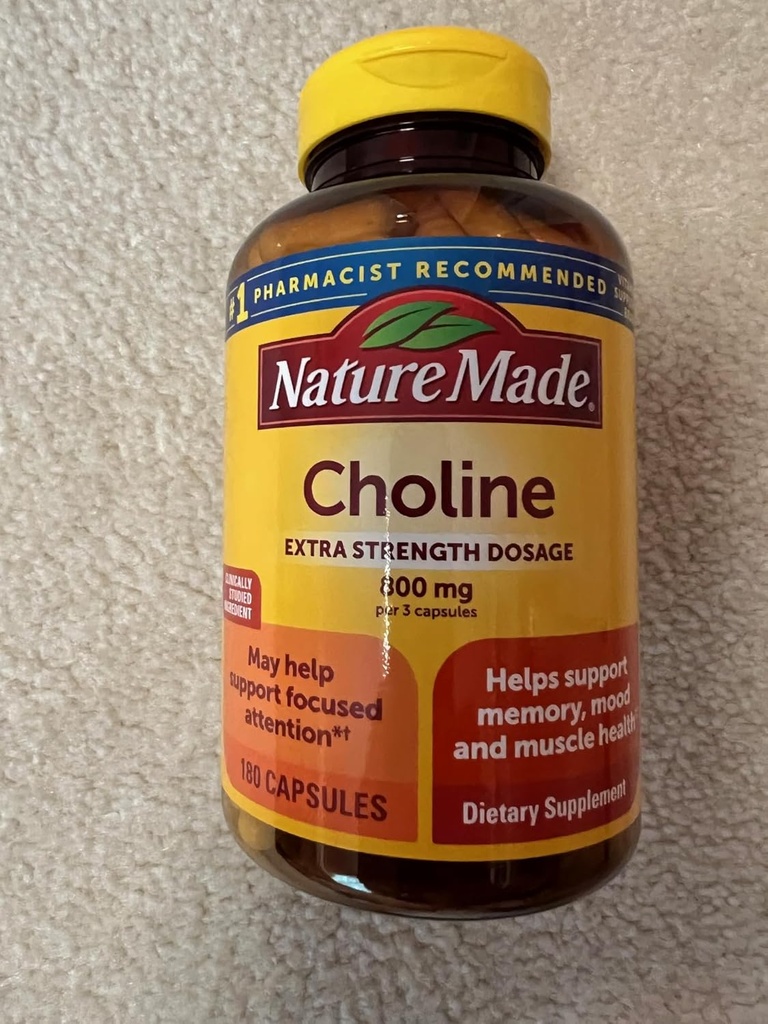 GOOFY TURTLE Choline dosage extra-fort 800mg complément alimentaire