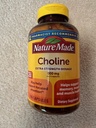 GOOFY TURTLE Choline dosage extra-fort 800mg complément alimentaire