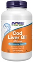 MAINTENANT compléments alimentaires, huile de foie de morue 650 mg, excellente source de vitamines A et D-3, 250 softgels