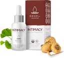 Drop Rx Intimacy by Dr Nicole Saphier – Bio Maca Root, Ginkgo Biloba & Tribulus Terrestris, Supplément liquide pour le soutien, non-OGM, végétalien, sans gluten, casher, fabriqué aux États-Unis (2 Fl Oz)