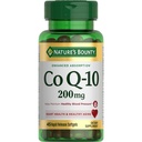 Nature's Bounty CoQ10, Santé cardiovasculaire et vieillissement en santé, Supplément alimentaire, 200mg, 45 Softgels à libération rapide