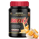 ALLMAX Nutrition ISOFLEX Isolation des protéines de lactosérum, Dreamsicle orange - 2 lb - 27 grammes de protéines par scoop - Zéro gras et sucre - 99% Sans lactose - Sans gluten et sans soja - Environ 30 portions