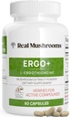 Véritable supplément de champignons Ergothioneine – Champignon d'Oyster doré avec bêta-glucans – L-Ergothienine Extract Poweder – Organique, végétalien, non-OGM, sans remplissage – 60 Capsules Supplément de champignons pour humains