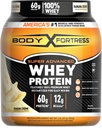 Body Fortress Super Advanced Whey Protein Powder, Banana Creme Flavored, Gluten Free, 2 Lb