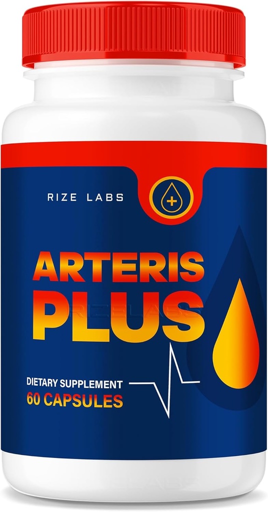 rize labs Arteris Plus Dietary Supplement, Arteris Plus Tablets Supports Inflammation, Strengthen Support Pills, Arteris Plus Pills, ArterisPlus Reviews, Extra Strength (60 Capsules)