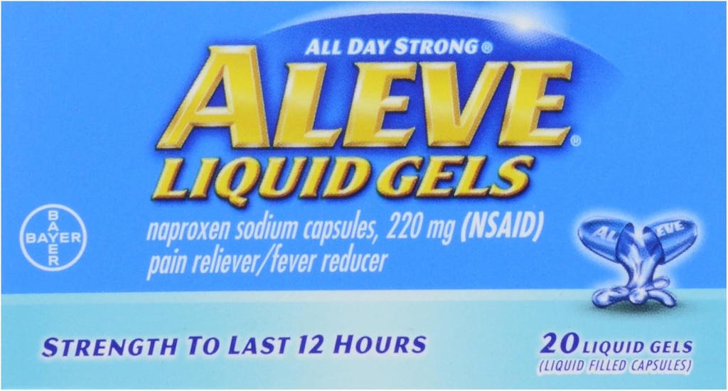 Gels liquides Aleve, 20 ct