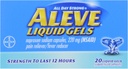 Gels liquides Aleve, 20 ct