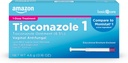 Amazon Basic Care Tioconazole Ointment 6.5 Percent, 1-Dose Treatment, Vaginal Yeast Infection Treatment For Women, Feminine Care, 0.16 ounce (Pack of 1)
