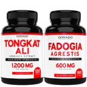DORADO NUTRITION Tongkat Ali Extract (Longjack) Eurycoma Longifolia et Fadogia Agrestis 600mg Extrait