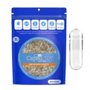 Capsuline Size 00 Separated Empty Gelatin Capsules, Clear - 1000 Count | Gluten Free, Kosher, Non-GMO Certified | Pure Bovine Pill Caps for DIY Supplement Filling