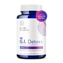 Biocide G.I. Detox+ Actived Charcoal Binder & Zeolite Detox Suppléments avec Silica - Aide Bind & Clear Toxins - Prend en charge le nettoyage complet du corps et peut réduire le gonflement (60 capsules)