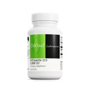 DAVINCI Labs Vitamine D3 5000 UI - Supplément alimentaire pour soutenir la santé des dents et des os, la fonction cardiovasculaire et la santé immunitaire* - avec 5000 UI par portion - Sans gluten - 120 capsules