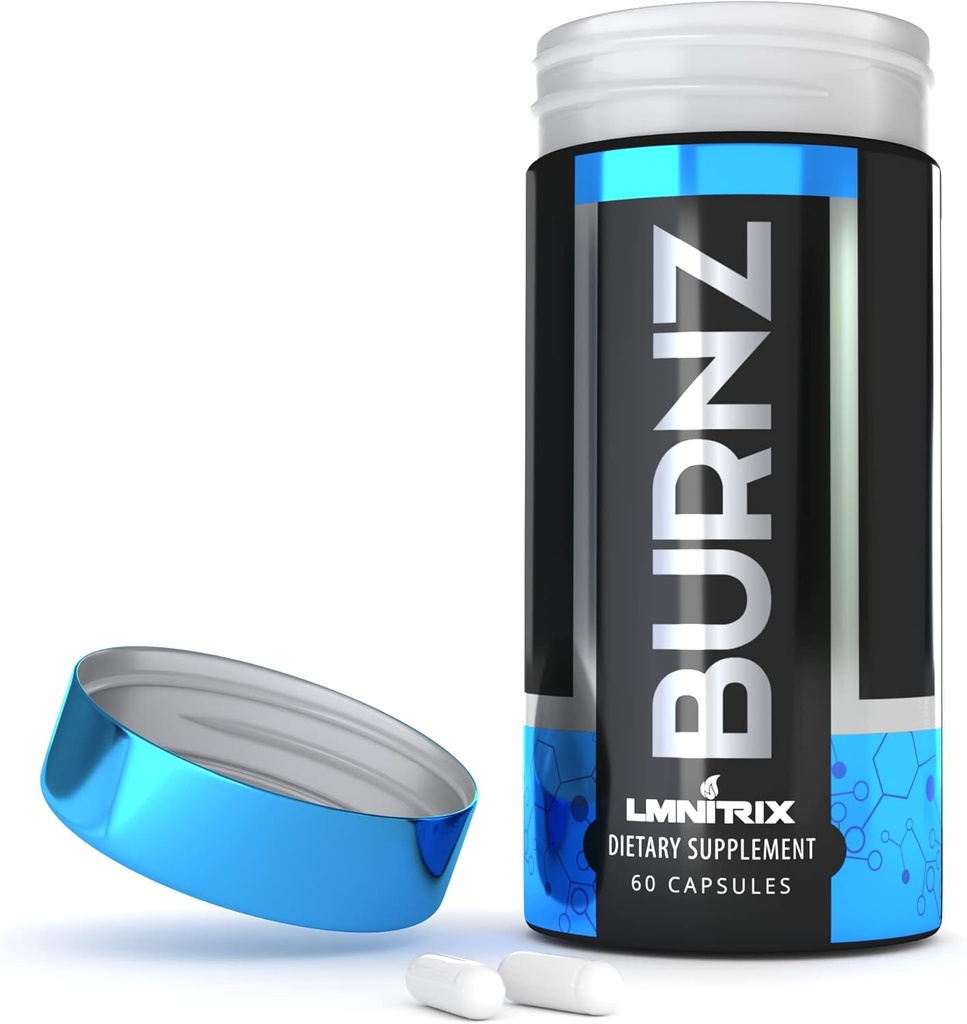 Burnz EXT - Fat Burner Thermogénique extrême - Powerful Weight Managment Aid, plus forte que la plupart des pilules de régime - True Plateau Detroyer - Perdre du poids rapidement pour les hommes et les femmes - Résultats réels - 60ct
