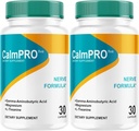 (2 Pack) Calm Pro 5, Calm Pro 5 Capsules, Calm Pro 5 pilules supplémentaires, Calm Pro 5 Formule avancée - Toutes les capsules naturelles, Calm Pro 5 Commentaires, 2 Bouteille