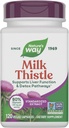 Nature's Way Thistle de lait, soutient la fonction hépatique et les sentiers de désintoxication*, 175 mg Extrait de graines de chardon de lait normalisé à 80% Silymarin par portion, végétalien, 120 capsules (paquetage mai vary)