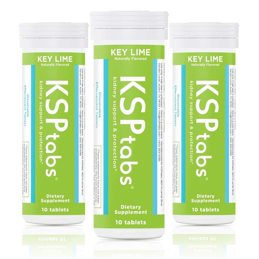 All Natural Hydratation Health Suppllemen, Key Lime-3 Pack
