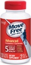 Move Free Advanced Plus MSM, 120 tablets - Joint Health Supplement with Glucosamine and Chondroitin