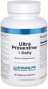 Laboratoires Douglas Ultra Preventive 1 Quotidien $ Multivitamines et suppléments minéraux pour soutenir la production d'énergie, la fonction immunitaire et la santé globale * , 60 capsules