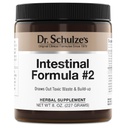 Formule intestinale no 2 du Dr Schulze - Supplément nettoyant pour le soutien à la santé des colonies - Soutien à l'élimination quotidienne - Supplément à base de plantes - Sans gluten et végétalien - 8 oz