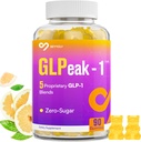 Supplément GLP ONE Probiotic Gummy pour les femmes et les hommes, Suppléments GLP ONE 17-en-1 avec Akkermansia Probiotic, Berberine, GLP ONE Gummy pour GLP ONE naturellement, Yuzu Flavor, Zero-Sugar - 90 Gummies