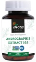 Incas Andrographis Capsules Max Andrographides - 1000mg Taille de la portion (120 capsules) - Études cliniques pour le système immunitaire Santé et non OGM Vérifié par NSF