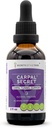Carpal Secret Alcohol Extract, Tincture, Glycerite Bromelain, Pineapple, Turmeric, Ginkgo, Peppermint, Thyme, Basil. Carpal Tunnel Support (2 FL OZ)
