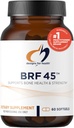 Conceptions pour la santé BRF 45 - Vitamine K1 + Vitamine K2 comme MK-4 pour promouvoir la force osseuse, le vieillissement en santé + la santé artérielle - 2 formes de vitamine K + GG pour aider la production de vitamine K2 MK4 (60 softgels)