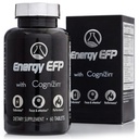 Energy EFP Cerveau Booster - Suppléments d'énergie nootrope 60Ct pour Focus & Stamine avec Citicoline, Vitamine B, Ashwagandha, L-Theanine, Ginseng