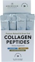 AMANDEAN Collagen Peptides Powder Packets , 30 Packs de Stick Individual , Protéines de collagène hydrolysées , non aromatisées , facile à mélanger , facile à mélanger , facile à voyager , favorise la santé Gut , peau , cheveux , ongles .