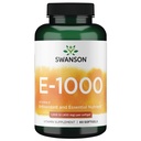 Swanson Vitamine E 1000 Iu 1000 Iu (450 Milligrammes) 60 gels