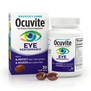 Ocuvite Performance Eye Vitamine & Mineral Supplement, Lutéine et Zeaxanthin Suppléments, Vitamines C, D, E, Zinc et Omega-3, aide à protéger les yeux du soleil et de la lumière bleue, 30 Softgels