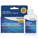 HealthWise Maximum Strength Crème de lidocaïne (en nombres) Douleurs lointaines (en nombre) Relief de longue durée (en nombre) Non-Greasy (en nombre) 1.75 Oz
