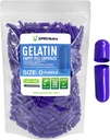 XPRS Nutra Taille 0 Capsules vides - 500 Compte Capsules de gélatine vides - Pills Bricolage Capsule Remplissage - Pure Pilule Gel Caps pour Do-It-Youlf Suppléments (Purple)