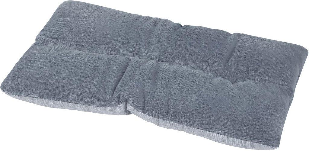 Plaque de chauffage Atsuwell Compresseur de chaleur micro-wavable, 6 x 11 Plaque de chauffage micro-ondes polyvalente pour les crampes, genou, muscles, articulations, pack de chaleur humide non parfumé pour la relaxation, gris