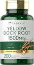 Carlyle Yellow Dock Root Capsules 1500mg. 200 Count.